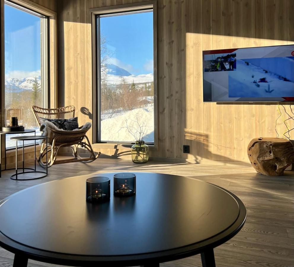 Brand New Cabin On The Sunny Side Of Gaustatoppen With A Great View Tuddal Экстерьер фото