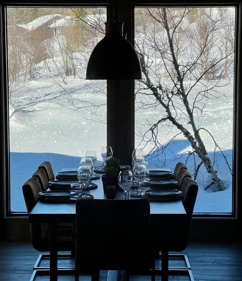 Brand New Cabin On The Sunny Side Of Gaustatoppen With A Great View Tuddal Экстерьер фото