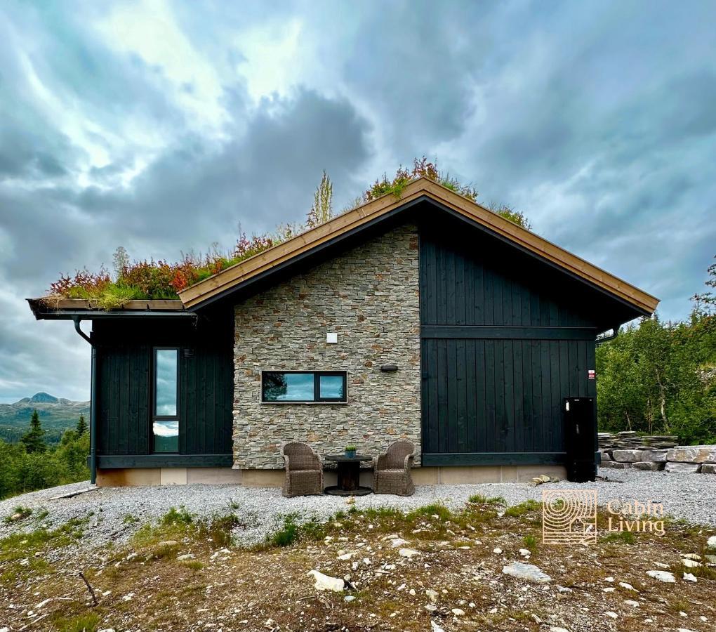 Brand New Cabin On The Sunny Side Of Gaustatoppen With A Great View Tuddal Экстерьер фото