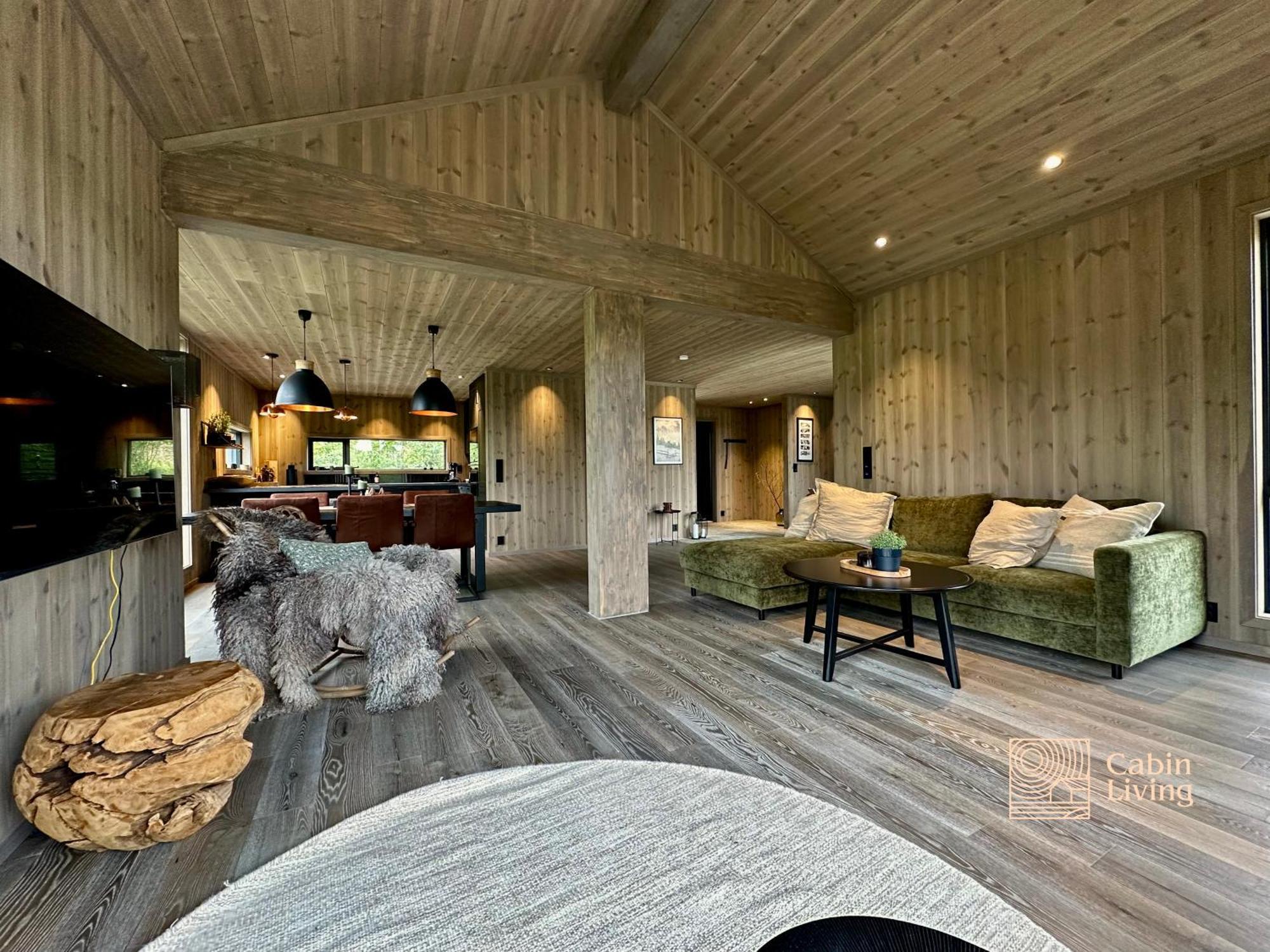 Brand New Cabin On The Sunny Side Of Gaustatoppen With A Great View Tuddal Экстерьер фото