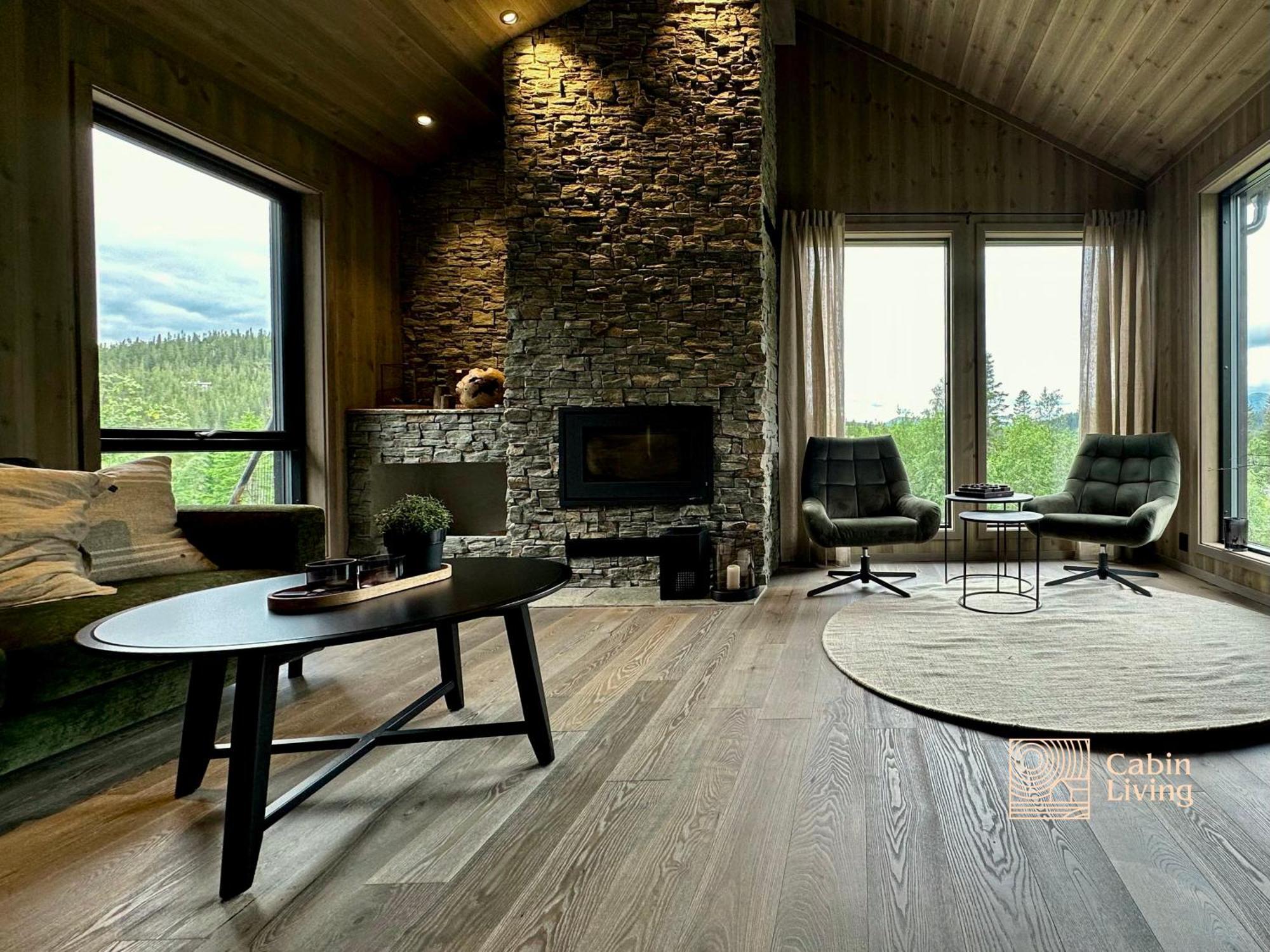Brand New Cabin On The Sunny Side Of Gaustatoppen With A Great View Tuddal Экстерьер фото