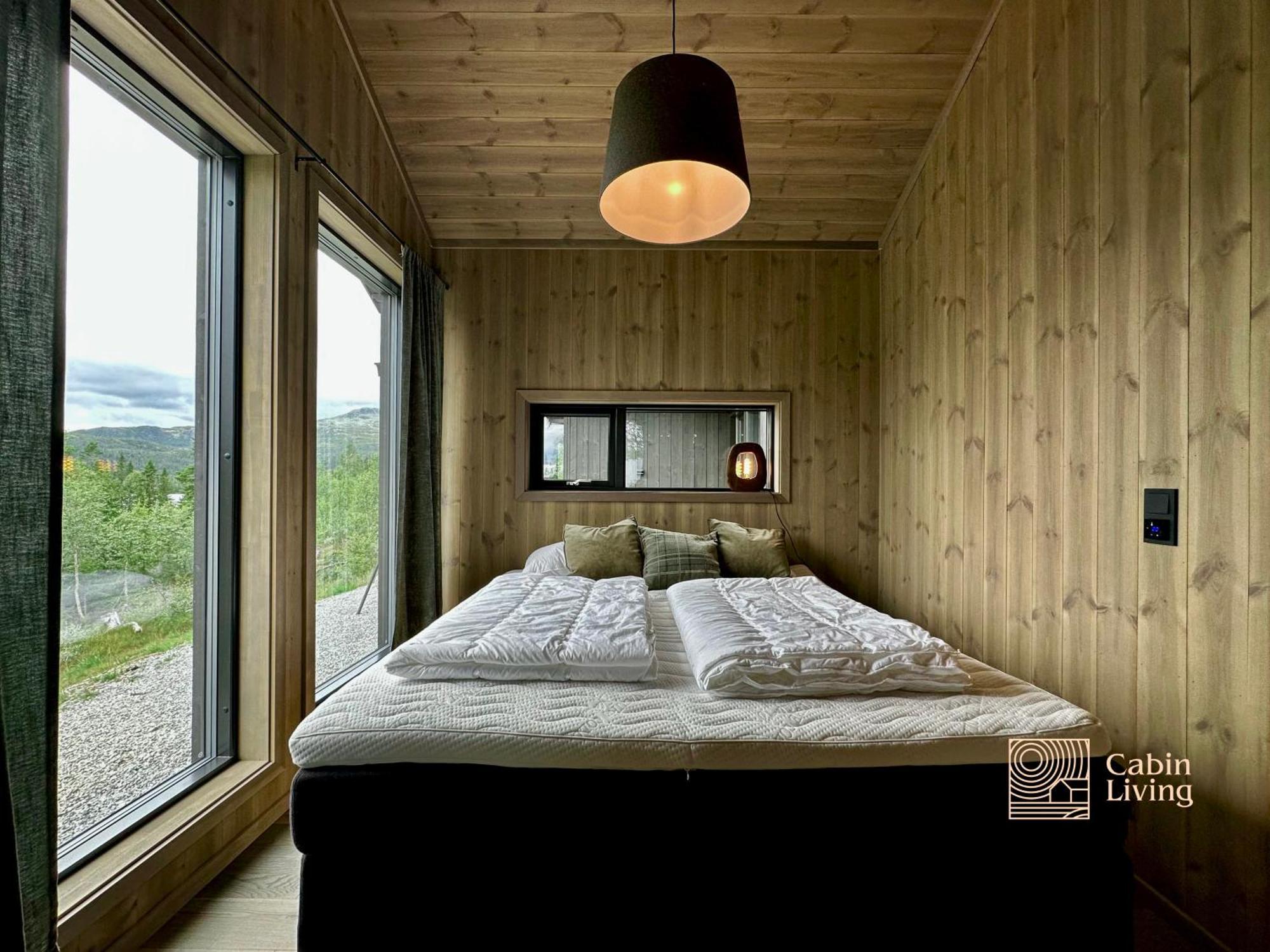 Brand New Cabin On The Sunny Side Of Gaustatoppen With A Great View Tuddal Экстерьер фото