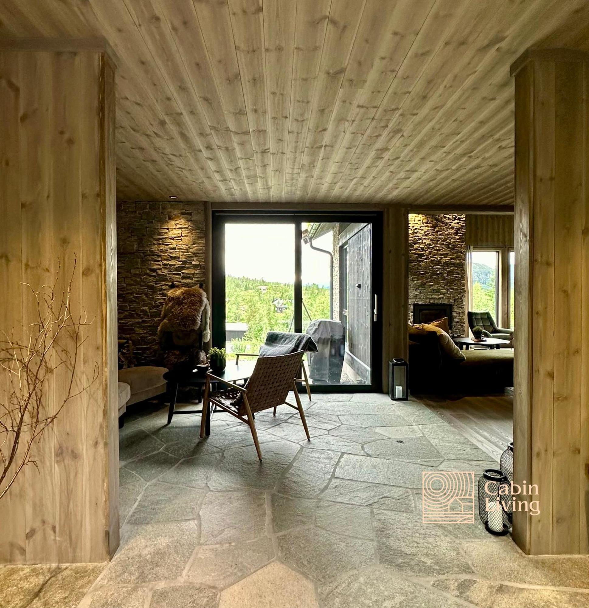 Brand New Cabin On The Sunny Side Of Gaustatoppen With A Great View Tuddal Экстерьер фото